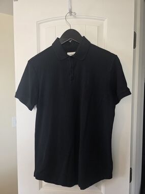Cuts Clothing Men's Prestige Polo Curve Hem 100% Pima Cotton Shirt
